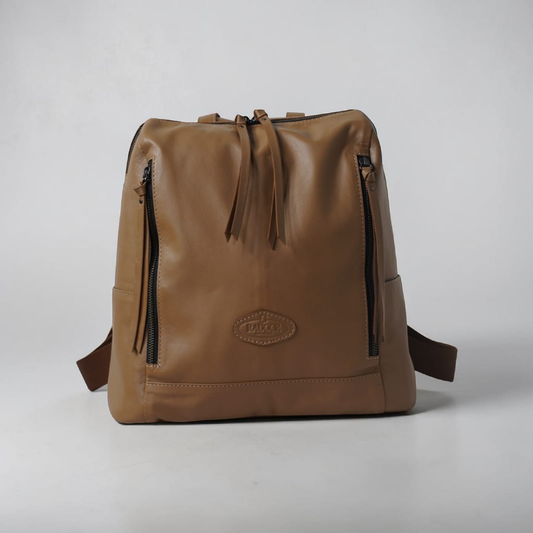 Beatrix European Leather Commuter Backpack