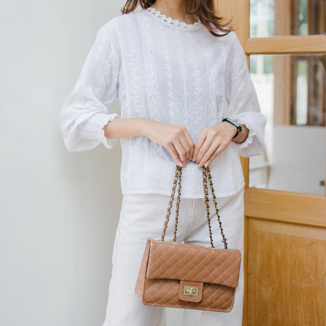 Meira Quilted Flap Bag