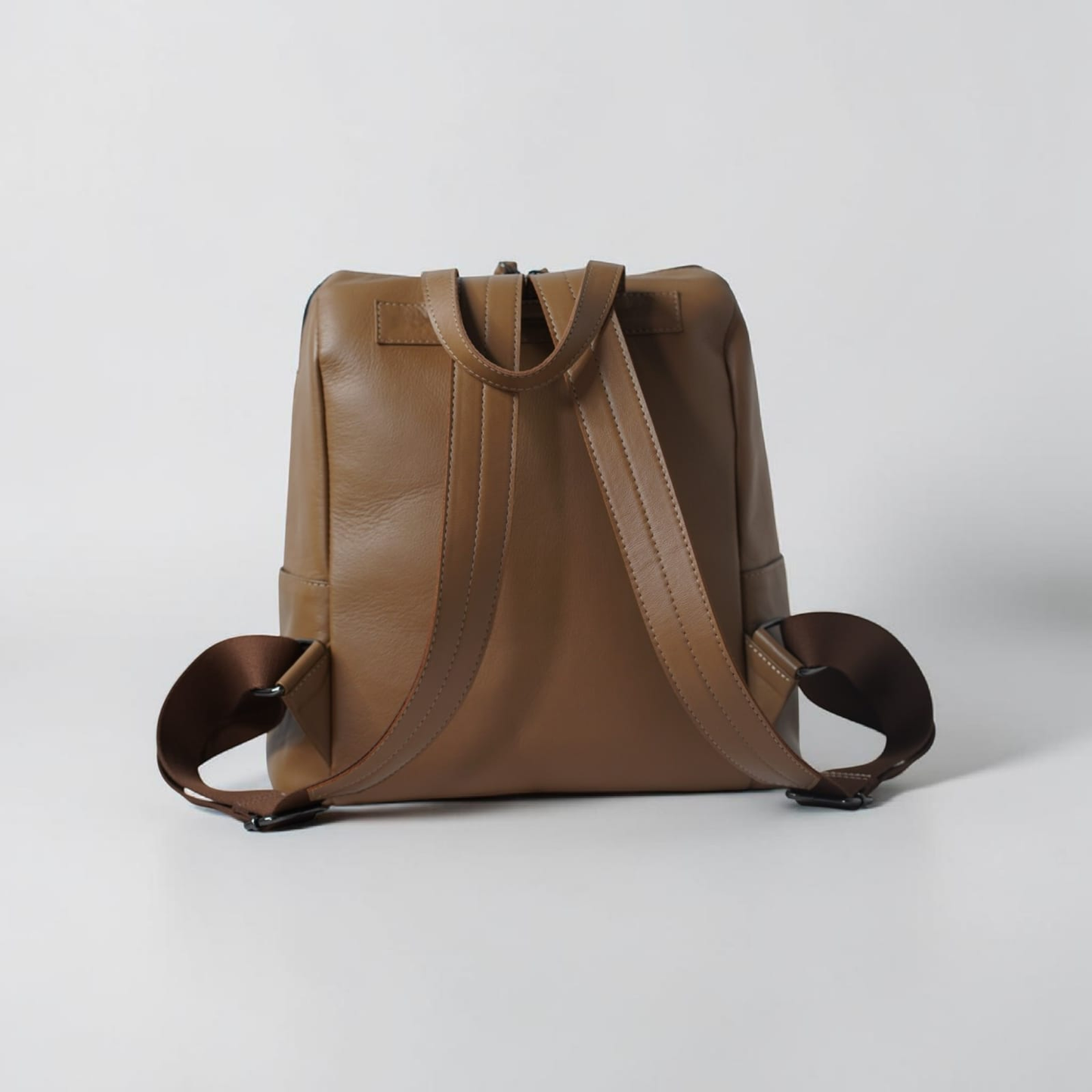 Beatrix European Leather Commuter Backpack