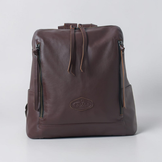 Beatrix European Leather Commuter Backpack