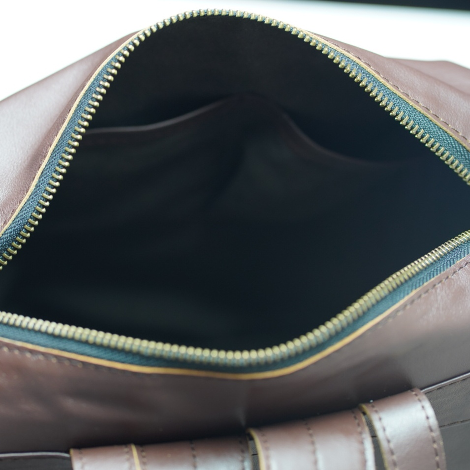 Beatrix European Leather Commuter Backpack