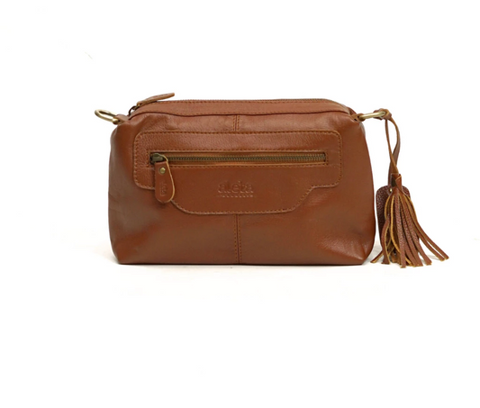 Arimbi Leather Crossbody Bag