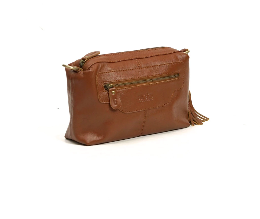 Arimbi Leather Crossbody Bag