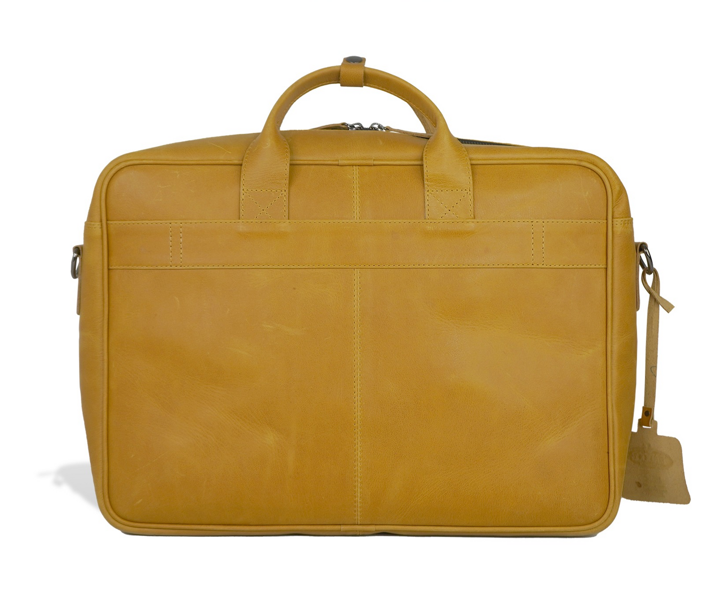 Leppy Leather Laptop Commuter Briefcase